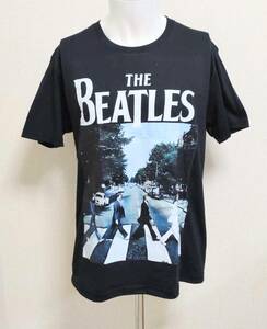 送料無料　【Lサイズ】ザ・ビートルズ　Tシャツ　アビーロード　ロックバンド　BEATLES　ファンスマ