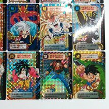 sB436q [まとめ] ドラゴンボール カードダス 本弾 GT編 26弾～30弾 キラ まとめ 計24枚 プリズム_画像6