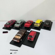 mJ423c [難あり] アシェット 1/24 国産名車コレクション ニッサン 180X 1989 トヨタ カリーナ ED 1986 他 | ミニカー T_画像2