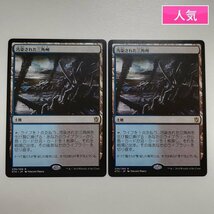 sA264o [人気] MTG 汚染された三角州 Polluted Delta タルキール覇王譚 KTK 土地 R レア 日本語版 計2枚_画像1