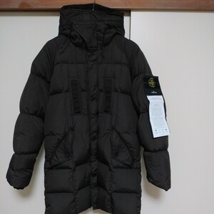  last STONE ISLAND Crincle Reps Long NY Down Jacket Brown nylon S 711570123 down long Brown Stone Islay ndo coat 