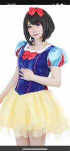 コスプレ 衣装 白雪姫 ハロウィン 大人用 レディース　カチューシャ付き