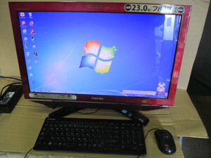 液晶一体型　REGZA PC D732 D732/T7FR PD732T7FBFR　（B12）