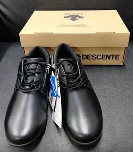 【特価】定価￥1１,０００★DESCENTE デサント ウォーキングシューズ JOYTOPWalk 　DWS-843BK　22.5㎝　5E相当　軽量