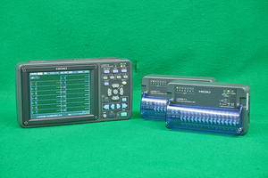 ワイヤレスデータロガー (ワイヤレスユニバーサルユニット2個付き） LR8410 + LR8511×2 HIOKI 日置電機 中古