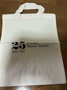 安室奈美恵25周年トートバッグ