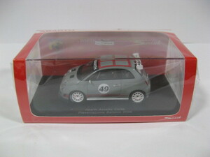 【未使用】スパーク 1/43 フィアット アバルト 500 アセット・コルサ 2008 グレー（S1315 Fiat Abarth 500 Assett Corse 2008）