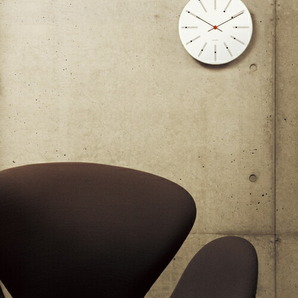 アルネ ヤコブセン 時計 バンカーズクロック 120mm 掛け時計 43688 北欧 Bankers ARNE JACOBSENの画像4