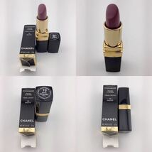 CHANEL アイシャドウ 口紅 シャネル いろいろ6個セット オンブル プルミエール クレーム 814シルバーピンク等あり 化粧品【k2287】_画像3