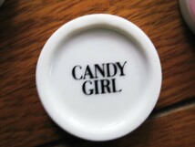 超レア～★ＣＡＮＤＹ　ＧＩＲＬの小皿１枚＆箸置きセット　天野喜孝★_画像9