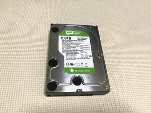 M0797 Western Digital WD20EARS 2TB 3.5インチ HDD SATA 使用 29183時間　全国送料無料