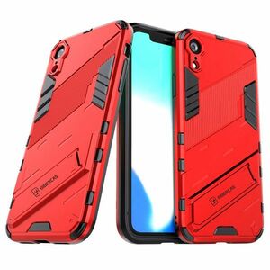 B在庫処分 赤 iPhone XR ケース 本体 カバー 画面 保護 守る アイフォン 米軍 丈夫 耐衝撃 超頑丈 スタンド ホルダー 最強 Apple アップル