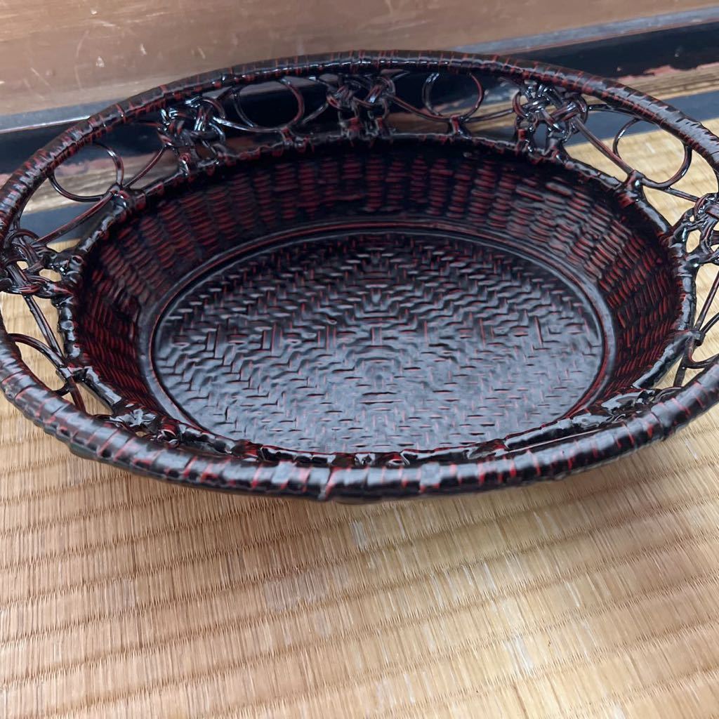 2023年最新】ヤフオク! -籃胎漆器(菓子器、喰籠)の中古品・新品・未