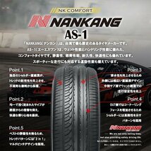 ●新品 4本セット NANKANG ナンカン AS-1 165/55R15インチ_画像4