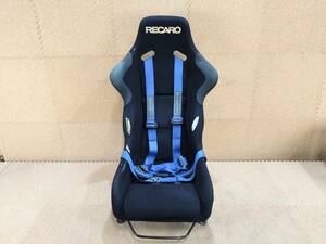 【RECARO SPG】インプレッサ GC8 フルバケットシート 4点ベルト付 F.I.A 8855-1992 CS 630 94 TYP 070.91 ※個人宅不可※【R5-4286F-K】NT