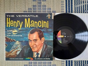 〈ラウンジ〉Henry Mancini ヘンリー マンシーニ/ the Versatile(Liberty LRP3121)1957年US盤 リバティ盤はレアだが盤質▲▲なので低価格で