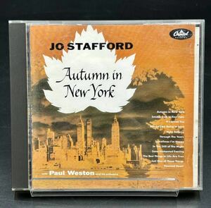 E.ジョー・スタッフォード 【オータム・イン・ニューヨーク】[動作確認済] CD JO STAFFORD ニューヨークの秋 Autumn in New York TOCJ-5346