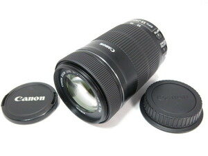 【 美品 】Canon EF-S 55-250mm F4-5.6 IS STM レンズ キヤノン [管CN1538]