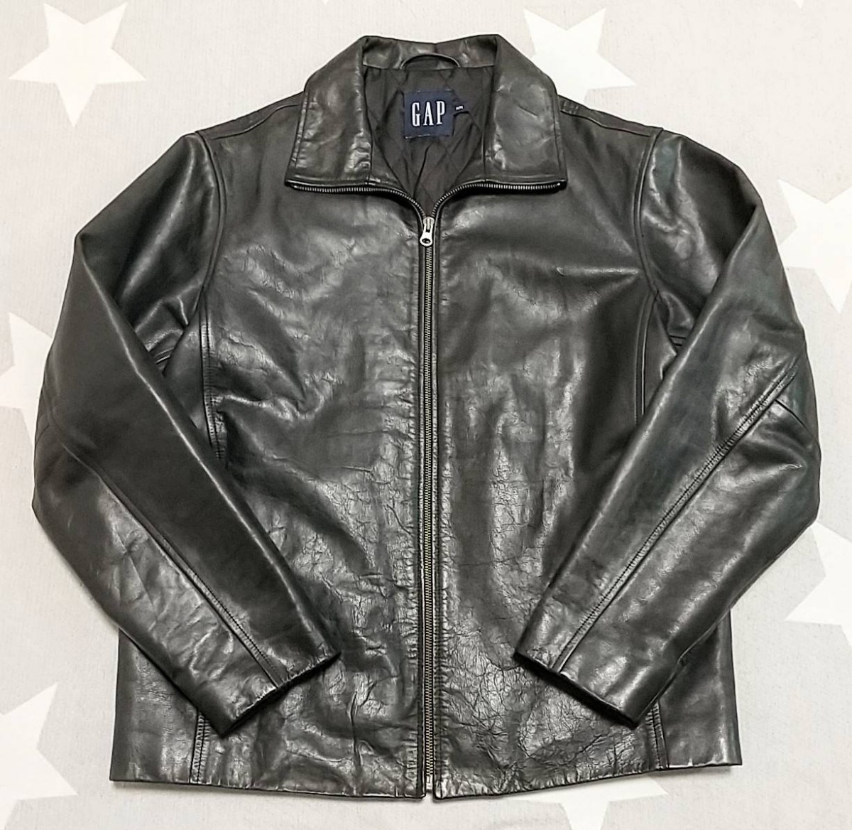 年最新ヤフオク!  gap レザー ジャケットジャケット、上着の