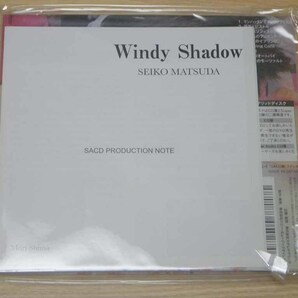 新品未開封、限定生産、廃盤：松田聖子 Windy Shadow SACDの画像2