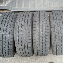 バリ山　185/65R15　ダンロップ　WINTER　MAXX　WM02　4本_画像1