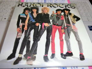 HANOI ROCKS/SELF DESTRUCTION BLUES 国内盤紙ジャケットCD　盤面薄い擦り傷あり　