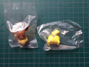 【新品】ポケモン はさむんです クリップ2個( ピカチュウのおしり＆イーブイ)◆ポケットモンスター