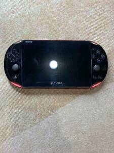 ★☆SONY ソニー PS Vita Wi-Fiモデル PCH-2000 グレイシャーホワイト ジャンク★☆