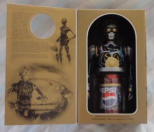 動作品 PEPSI ペプシ スターウォーズ　StarWars C-3PO サウンド ビッグボトルキャップ C3PO SOUND BIG BOTTLE CAP