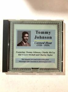 CD blues Tommy Johnson Canned Heat 1928-1929 ブルース