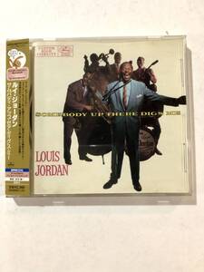 CD ルイジョーダン　LOUIS JORDAN / SOMEBODY UP THERE DIGS ME　クインシージョーンズP 帯付