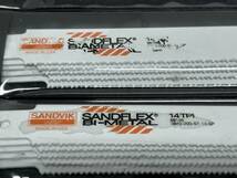 SANDVIK ”SANDFLEX BI-METAL14TPI替刃” 25本_画像3