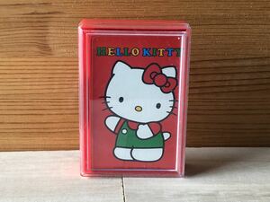 新品　未開封　当時物　Sanrio サンリオ トランプ　Hello kitty ハロー　キティ　　昭和レトロ vintage retoro 古い　昔の　雑貨　TOYO