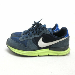 y■【26cm】ナイキ/NIKEインターナショナリストINTERNATIONALIST ランニングシューズ■紺MENS/42【中古】