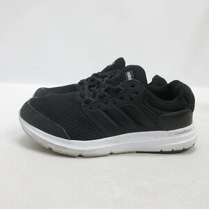 y■【25cm】アディダス/ADIDAS D80005 メッシュ ランニングシューズ■黒MENS/31【中古】