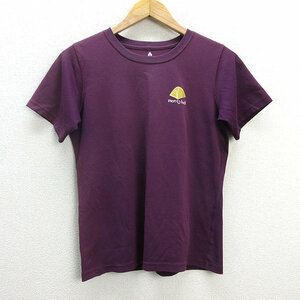 z■モンベル/mont-bell 1114254 WIC.T 山の道具【M】紫/LADIES/36【中古】■