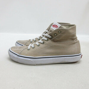 z■【26.5】バンズ/VANS DECON DX スニーカー ハイカット 617469-0006/ベージュ/men's/54【中古】■