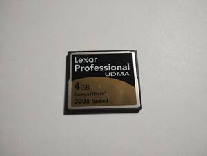 4GB　Lexar　Professional　UDMA　CFカード　フォーマット済み　メモリーカード　コンパクトフラッシュカード
