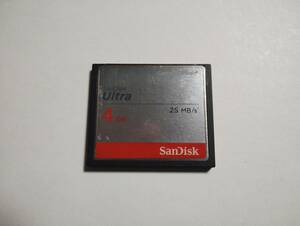 4GB　SanDisk　Ultra　CFカード　フォーマット済み　メモリーカード　コンパクトフラッシュカード