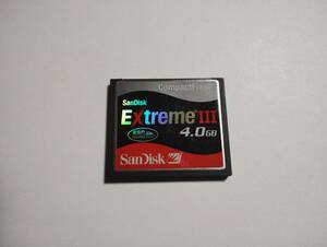 4GB　SanDisk　extreme3　CFカード　フォーマット済み　メモリーカード　コンパクトフラッシュカード