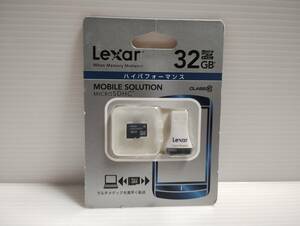  unused * unopened goods microSDHC card Lexar 32GB microSD card memory card 