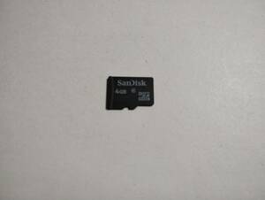 4GB microSDHC карта SanDisk формат завершено microSD карта карта памяти 