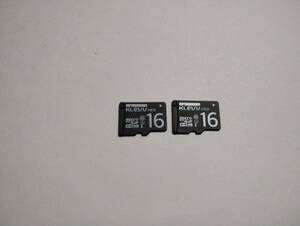 2枚セット　16GB　microSDHCカード　KLEVV　class10　フォーマット済み　メモリーカード　microSDカード