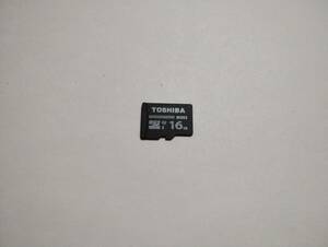 16GB　microSDHCカード　TOSHIBA　M203　フォーマット済み メモリーカード　microSDカード