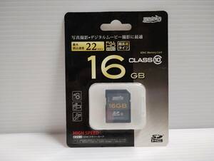 未開封品・未使用品　16GB　SDHCカード　HIDISC　メモリーカード 　SDカード
