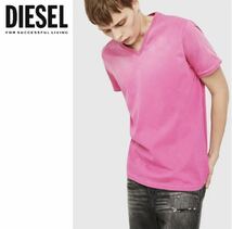 新品未使用ショッパー付き　タグ付き　ディーゼルdiesel Tシャツ　XS（日本人S〜M）_画像1