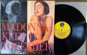 美盤　MADONNA　マドンナ　Keep It Together　カナダ盤 12” シングル レコード