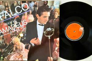 美盤　FALCO　ファルコ　Rock Me Amadeus (The Salieri Version) 　UK盤 12” シングル レコード