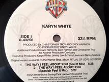 Karyn White　キャリン・ホワイト　The Way I Feel About You　US盤 12”シングル レコード_画像4