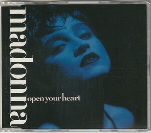 美盤　MADONNA　マドンナ　Open Your Heart 　ヨーロッパ盤 CDシングル　：　Dub ヴァージョン収録